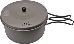 Titanium 1.3 Liter Camping Pot